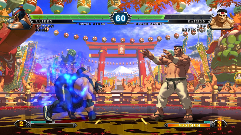 Illustration for article titled The First King of Fighters XIII Screen Shots Bust Out